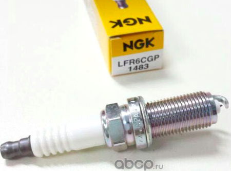 СВЕЧА ЗАЖИГАНИЯ NGK 1483 PEUGEOT 107/206/307, TOYOTA YARIS/HILUX/LAND NGK. Артикул LFR6CGP
