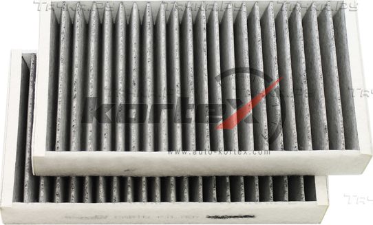 Фильтр салона MB ML(W164)/GL(X164)/R-CLASS(W251) (угольный) (2шт) (Kortex). Артикул KC0103S