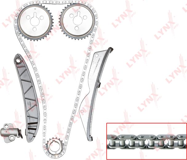 Цепь ГРМ LYNXauto. Артикул TK-0027