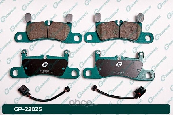 Колодки тормозные дисковые (G-Brake). Артикул GP22025