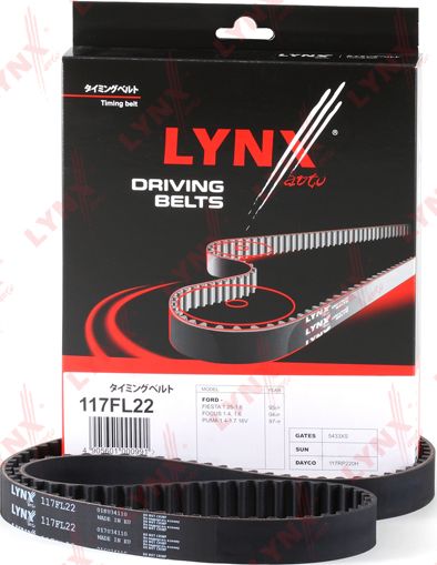 Ремень ГРМ LYNXauto. Артикул 117FL22
