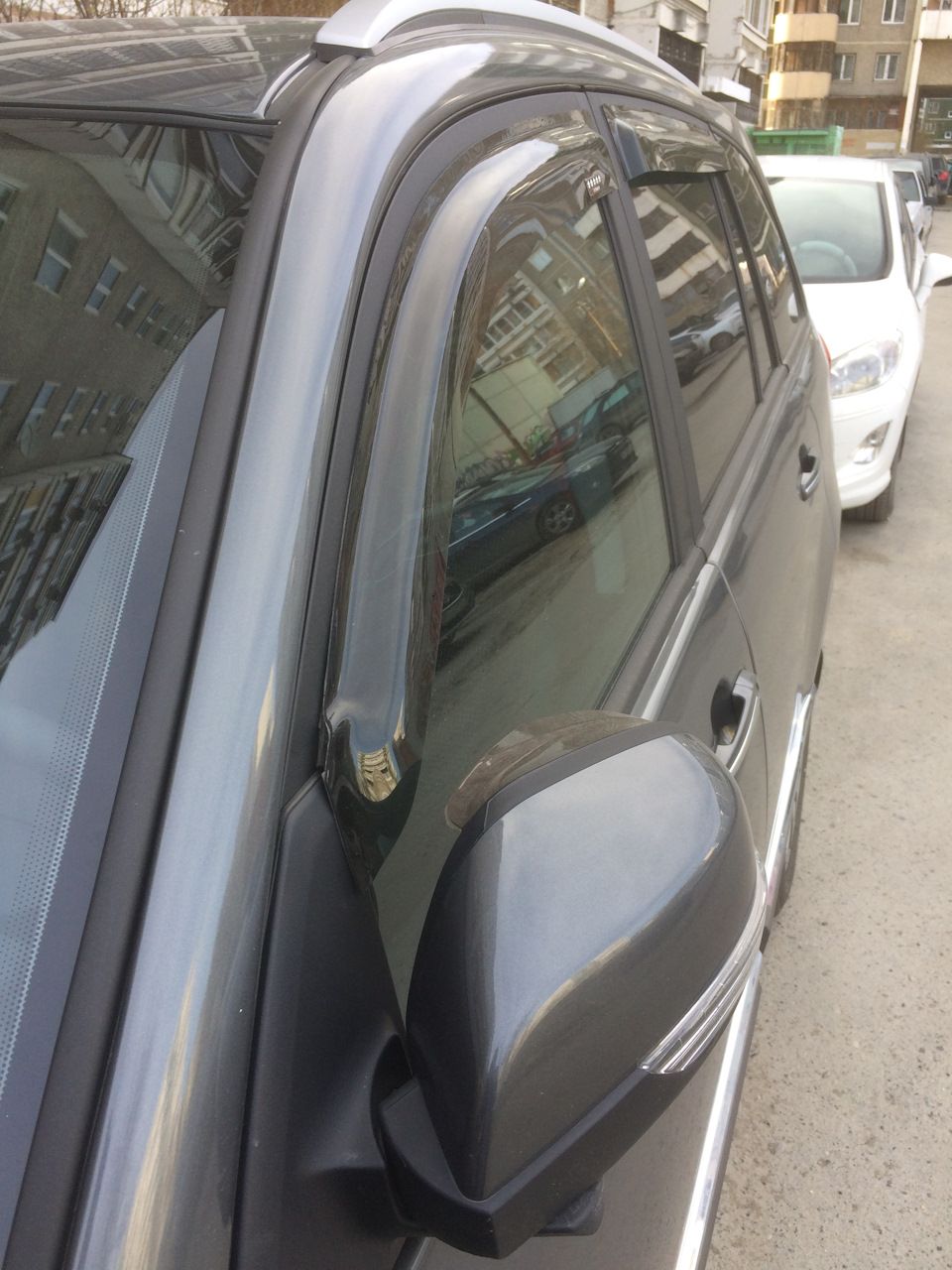 Дефлекторы V-Star для окон Chery Tiggo T11 2005-2013. Артикул D00344