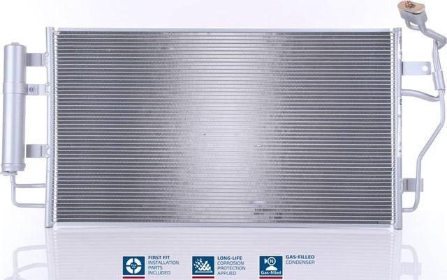 Радиатор кондиционера (конденсатор) Nissens (алюминий) для Nissan Leaf II (ZE1) 2019-2026. Артикул 940583