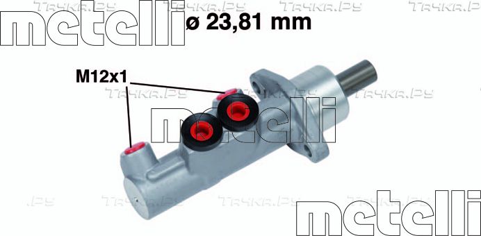 Тормозной цилиндр главный Metelli для Renault Megane I 2001-2002. Артикул 05-0687