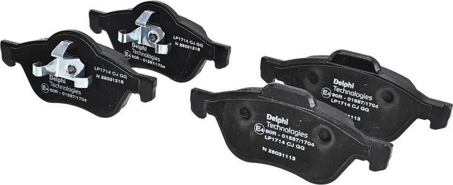 Тормозные колодки Delphi (Low-Metallic). Артикул LP1714