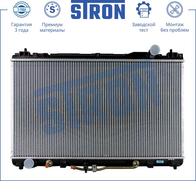 Радиатор охлаждения двигателя Stron для Lexus ES III 2001-2006. Артикул STR0293
