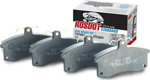Торм.колодки диск.тормоза РОСДОТ СТАНДАРТ ВАЗ 2110 (Rosdot) Rosdot. Артикул 411009020