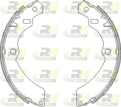Тормозные колодки RoadHouse. Артикул 4196.00