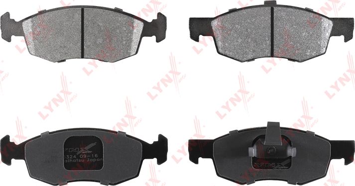 Тормозные колодки LYNXauto для Renault Logan II 2007-2026. Артикул BD-6324