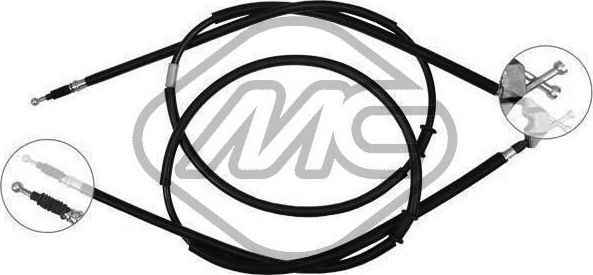 Трос ручника (тросик ручного тормоза) Metalcaucho. Артикул 82525