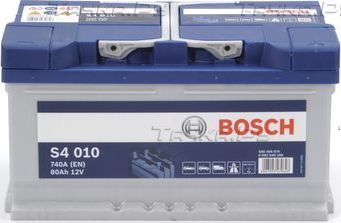 Аккумулятор Bosch S4 для Lancia Voyager 2011-2014. Артикул 0 092 S40 100