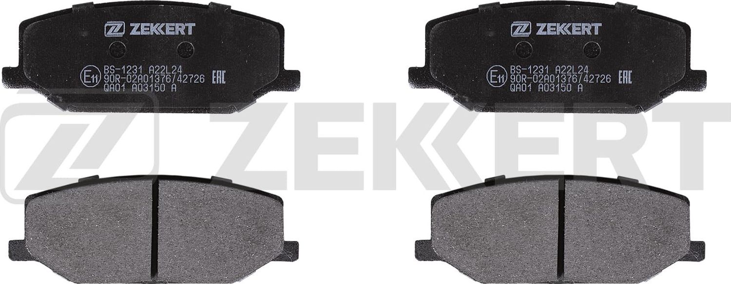 Тормозные колодки Zekkert. Артикул BS-1231