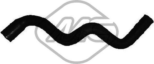 Патрубок радиатора (системы охлаждения) Metalcaucho. Артикул 09515