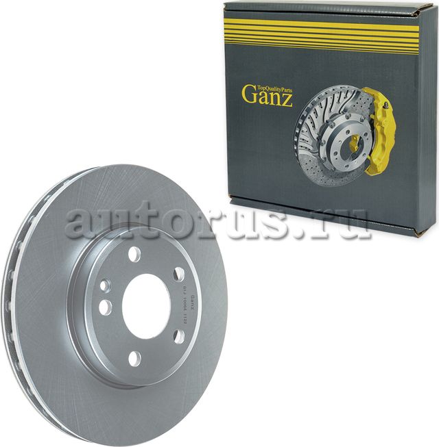 Диск тормозной передний (Ganz). Артикул GIJ10064