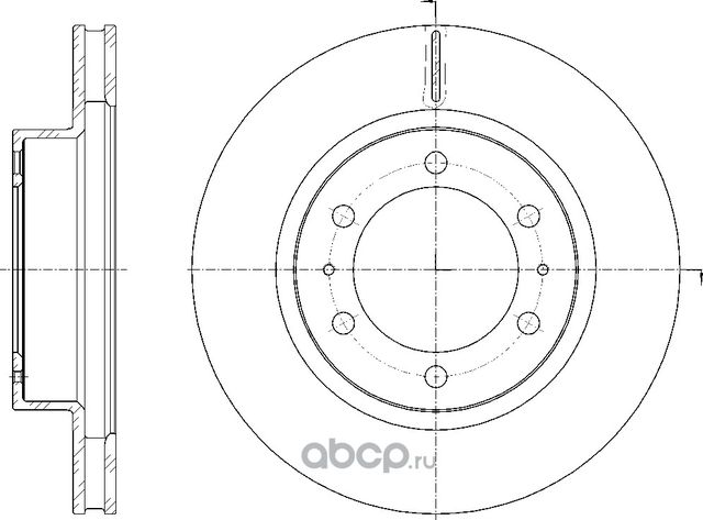 Диск тормозной (G-Brake). Артикул GR20949