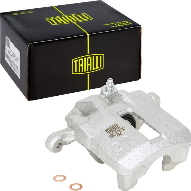 Суппорт тормозной HYUNDAI ELANTRA III/MATRIX 00- перед.лев. (Trialli). Артикул CF800517