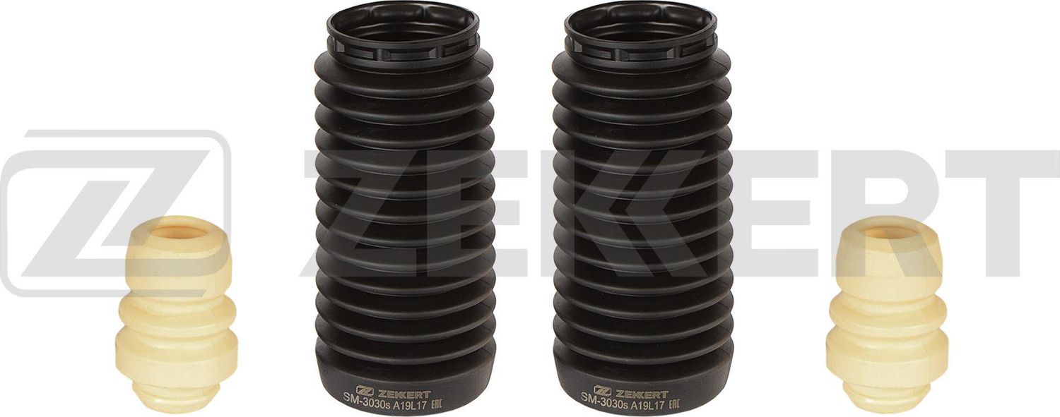 Комплект отбойников и пыльников амортизаторов (стоек) Zekkert (Полиуретан). Артикул SM-3030S