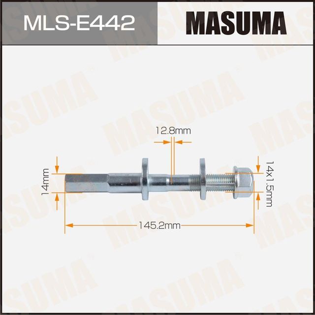 Болт эксцентрик MASUMA комплект. BMW. Артикул MLSE442