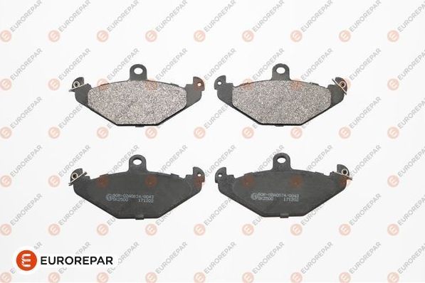 Тормозные колодки Eurorepar задние для Chrysler Viper 1992-1998. Артикул 1617252880