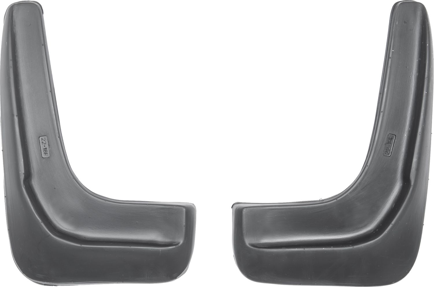 Брызговики Norplast для Ford Focus III седан, хэтчбек, универсал 2011-2026. Передняя пара. Артикул NPL-Br-22-18F