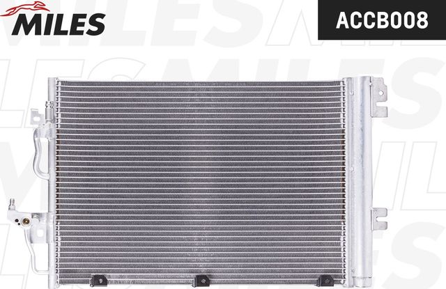 Радиатор кондиционера (конденсатор) Miles для Opel Zafira B 2005-2019. Артикул ACCB008