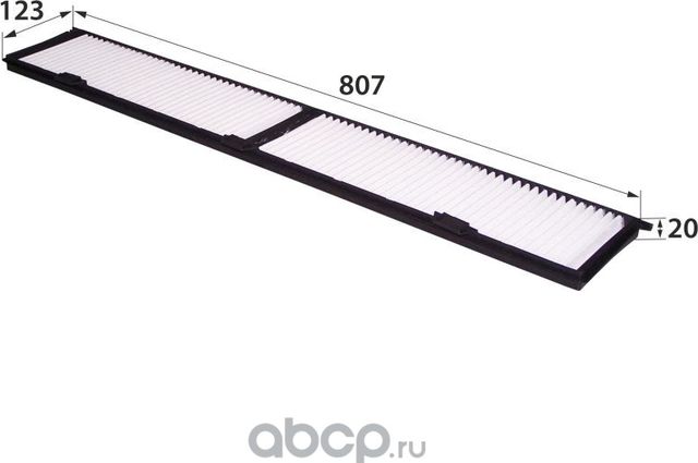 Фильтр салонный (RB-Exide). Артикул AC1009E