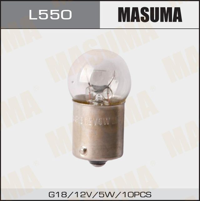 Лампа цок 12 5 15 18 уп10шт Masuma. Артикул L550