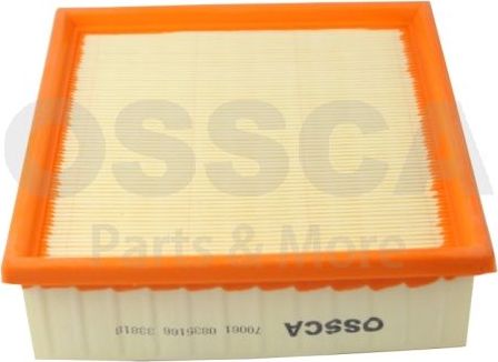 Воздушный фильтр OSSCA для Opel Corsa E 2014-2019. Артикул 70061