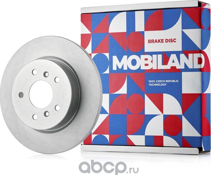 Диск тормозной задний невентилируемый D289,5мм NISSAN QASHQAI II (J11, J11_) (Mobiland). Артикул 416209410