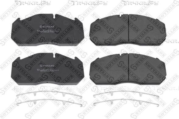 Тормозные колодки Stellox передние для MAN M2000 1995-2005. Артикул 85-11405-SX