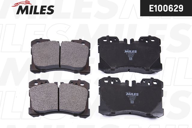 Тормозные колодки Miles (Semi-Metallic). Артикул E100629