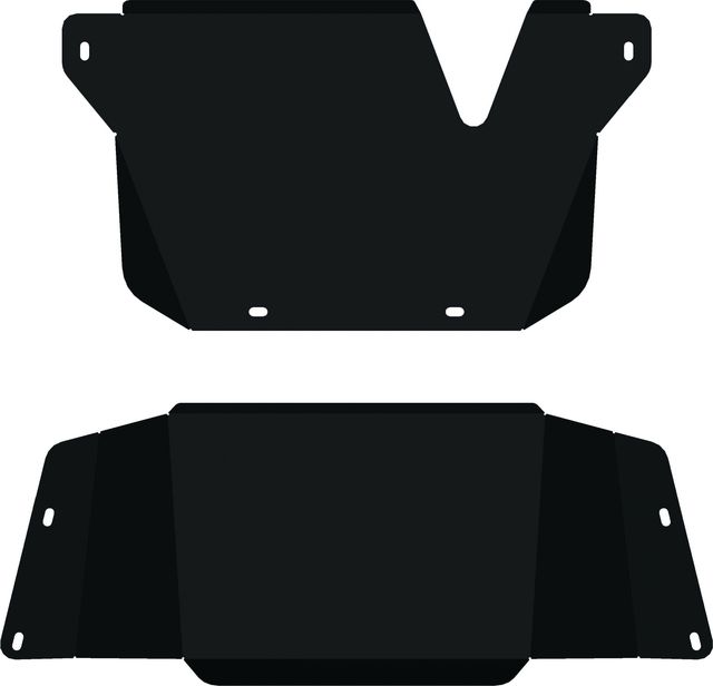 Защита Alfeco для КПП и РК Toyota Land Cruiser 105 2002-2007. Артикул ALF.24.83