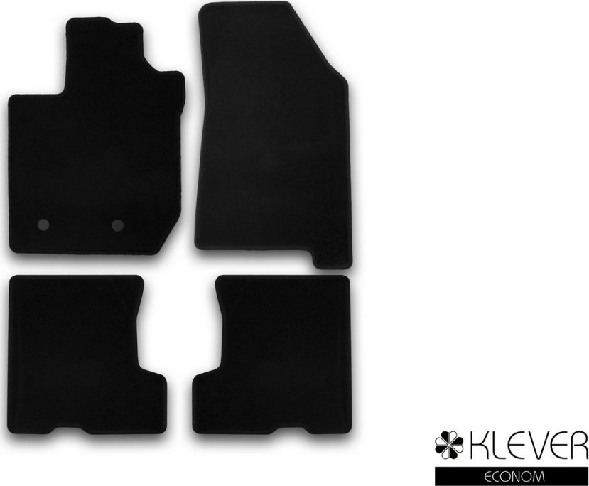 Коврики Klever Econom для салона Lada Xray хэтчбек без ящика 2016-2026. Артикул KLEVER01523501200k