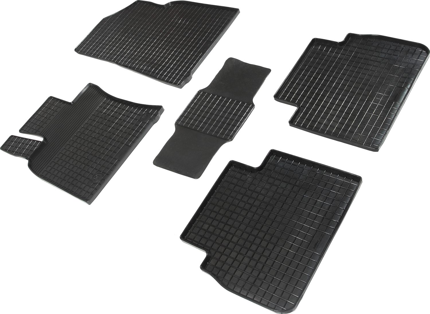 Коврики резиновые Seintex с узором сетка для салона Toyota Camry 70 (V70, XV70) 2017-2026. Артикул 89680