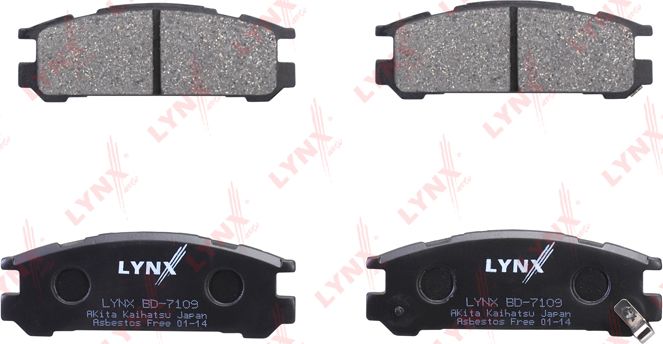 Тормозные колодки LYNXauto. Артикул BD-7109