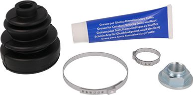 Пыльник шруса (комплект) Metelli (резина). Артикул 13-0123