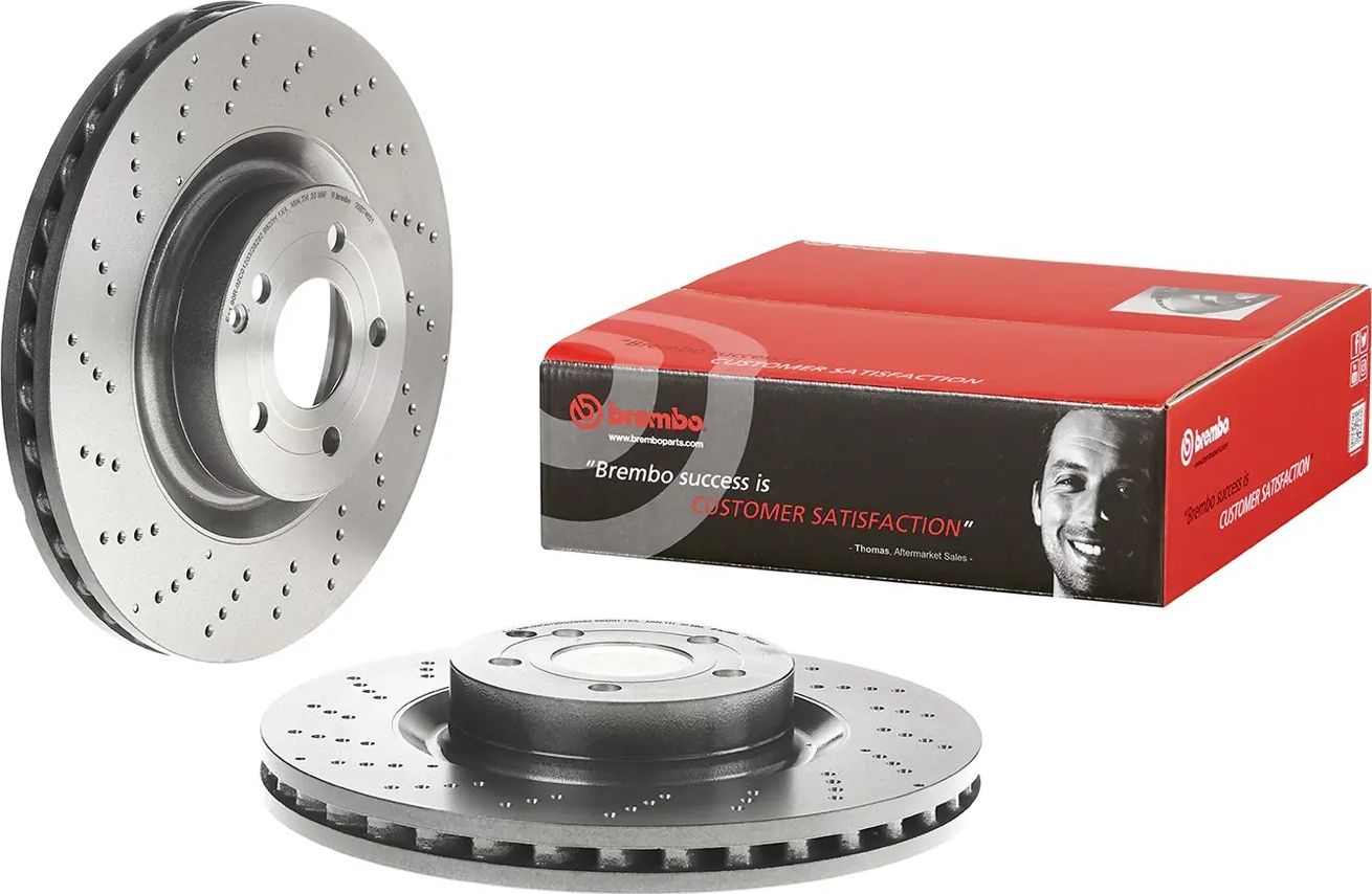 Тормозной диск Brembo PRIME LINE - UV Coated. Артикул 09.B746.51