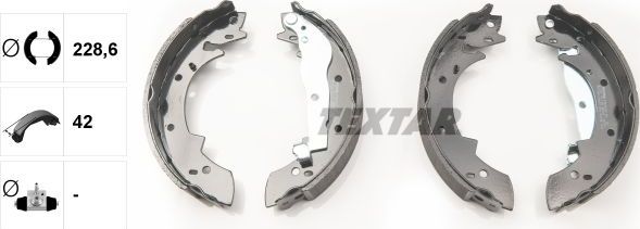 Тормозные колодки Textar. Артикул 91030400