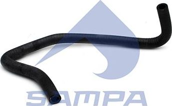 Патрубок радиатора (системы охлаждения) Sampa для Scania R 2004-2015. Артикул 043.402