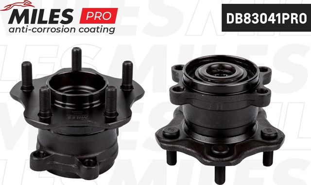 Ступица с подшипником NISSAN QASHQAI I/X-TRAIL T31 07- зад. AWD(с покрытием) (Miles). Артикул DB83041PRO
