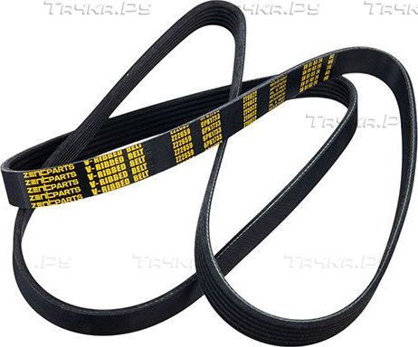Приводной ремень поликлиновой Zentparts для SEAT Leon II 2007-2012. Артикул Z22659