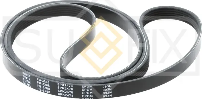 Ремень поликлиновый 6PK2478 (Sufix). Артикул FB-3268