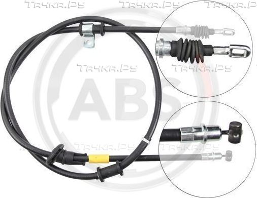 Трос ручника (тросик ручного тормоза) ABS. Артикул K14747