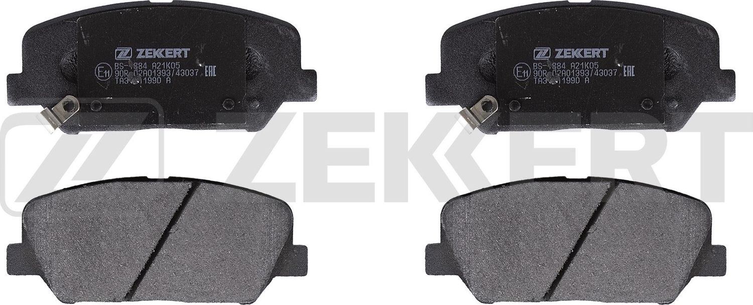 Тормозные колодки Zekkert. Артикул BS-1884