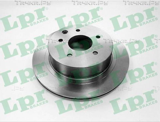Тормозной диск LPR задний для Nissan Qashqai I 2007-2013. Артикул N2006V