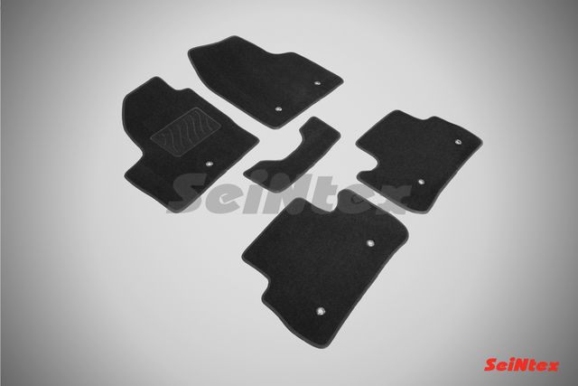Коврики текстильные Seintex на нескользящей основе для салона Land Rover Freelander II 2006-2014. Артикул 85854