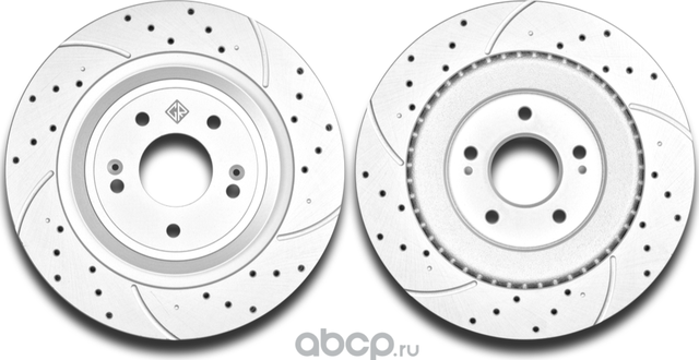 Тормозной диск Gerat DSK-R076P (задний) Platinum Gerat. Артикул DSKR076P