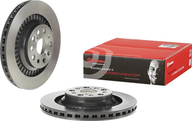 Тормозной диск Brembo PRIME LINE - UV Coated задний для Lexus LC I 2016-2026. Артикул 09.D975.11