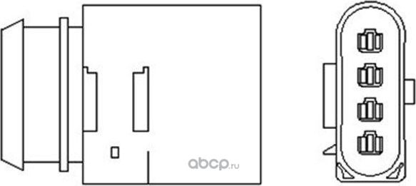 Лямбда-зонд (кислородный датчик) Magneti Marelli. Артикул 466016355034
