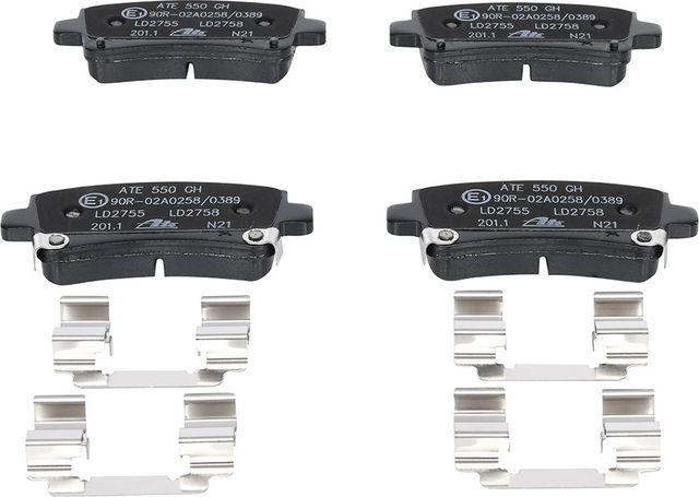 Тормозные колодки ATE Ceramic. Артикул 13.0470-2755.2